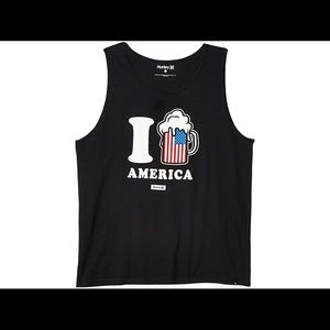 NWT Hurley Merica Tank Top Men’s Size Medium